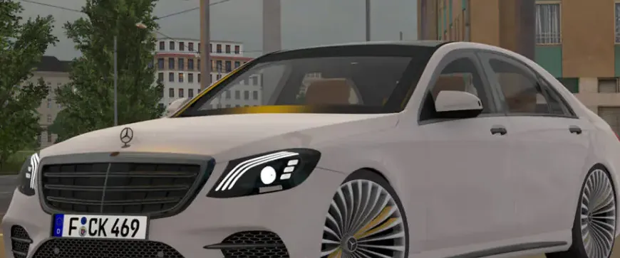 Mercedes-Benz W222 S-Class S-400d V4.8 ETS2 1.50