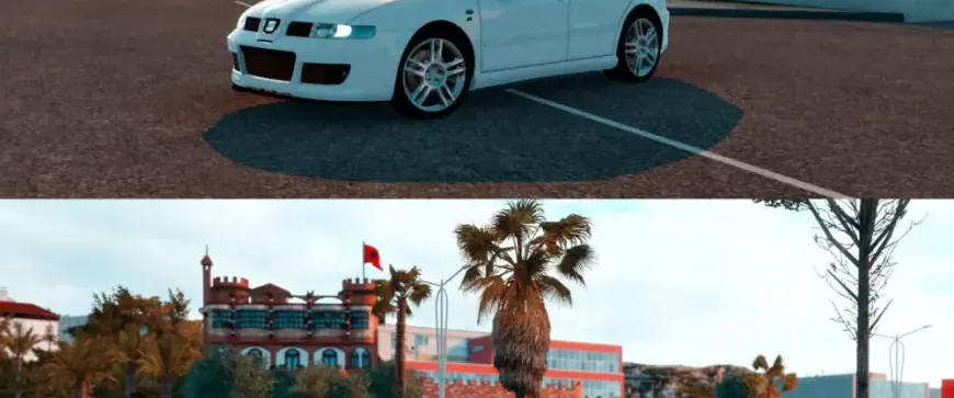 Seat Leon Cupra 2003 with popcorn 2.2 1.54x