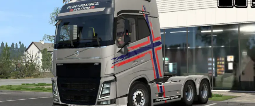 Volvo Perfomance Norway Edition Skins for Volvo FH 4/5/6