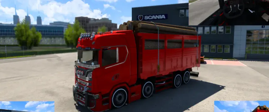 Scania S 8×2 by Finion (Kirkayak) [ETS2 1.50.1]
