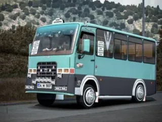 Magirus M2000 Etiket ETS2 [1.50]