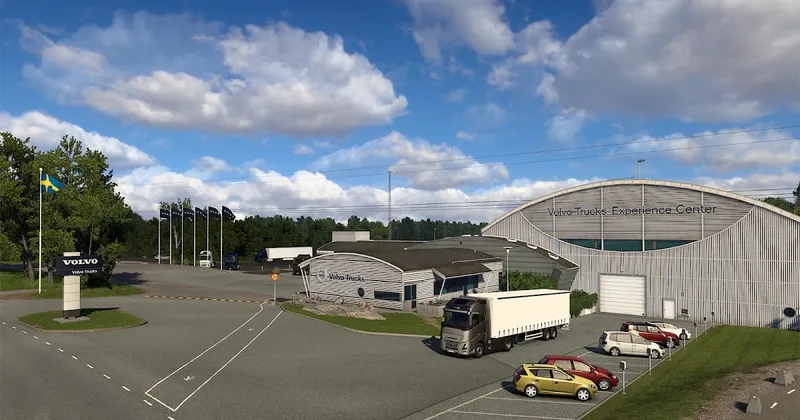 ETS2 1.59 Update: Volvo Trucks Experience Center